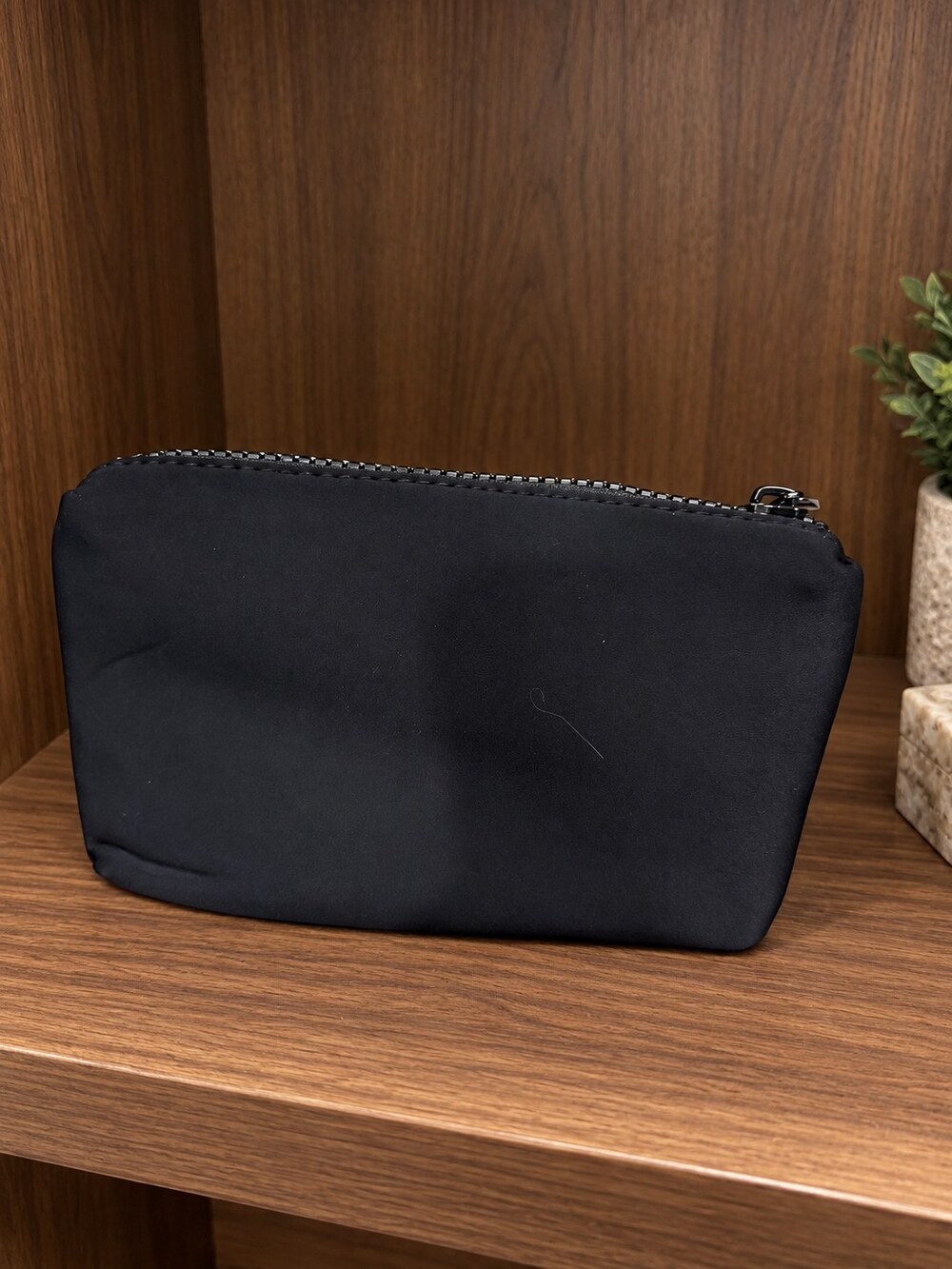 Chanel Black Zip Cosmetic Pouch | Everyday Essentials - Picture 3 of 6